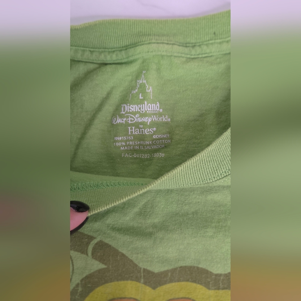 Disney Green Enchanted Tiki Room T-Shirt - Size LARGE - Picture 4 of 8